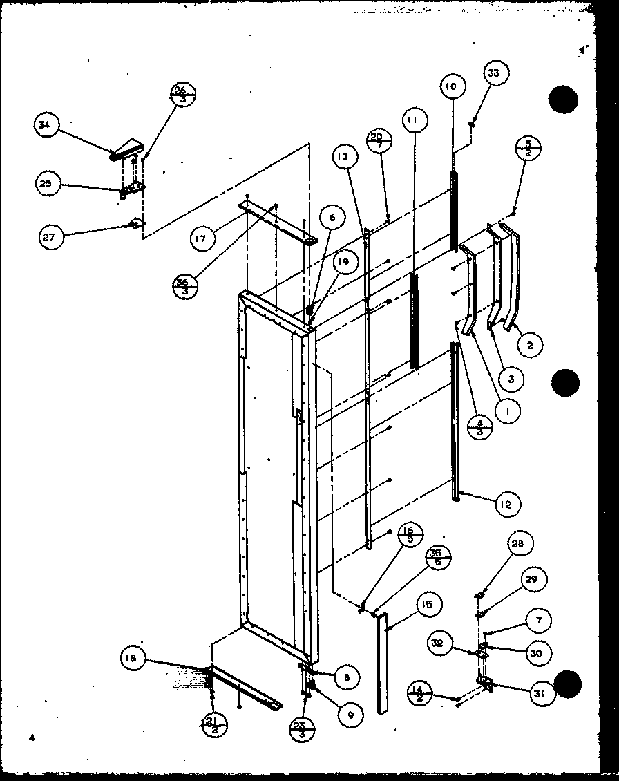 Amana SZ25ML-P1120709WL freezer door hinge and trim parts (sz25mw/p1120709ww) (sz25ml/p1120709wl) (sz25mw/p1120710ww) (sz25ml/p1120710wl) (sz25mpw/p1120711ww) (sz25mpw/p1120712ww) (sz25mpl/p1120711wl) (sz25mpl/p1120712wl) diagram