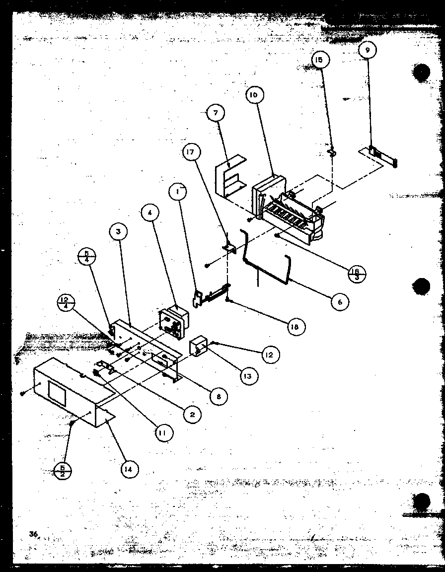 Amana SBD20MW-P1120201WW ice maker (sbd20mw/p1120201ww) diagram