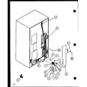 Amana SZD20K-P1102504W cabinet back diagram