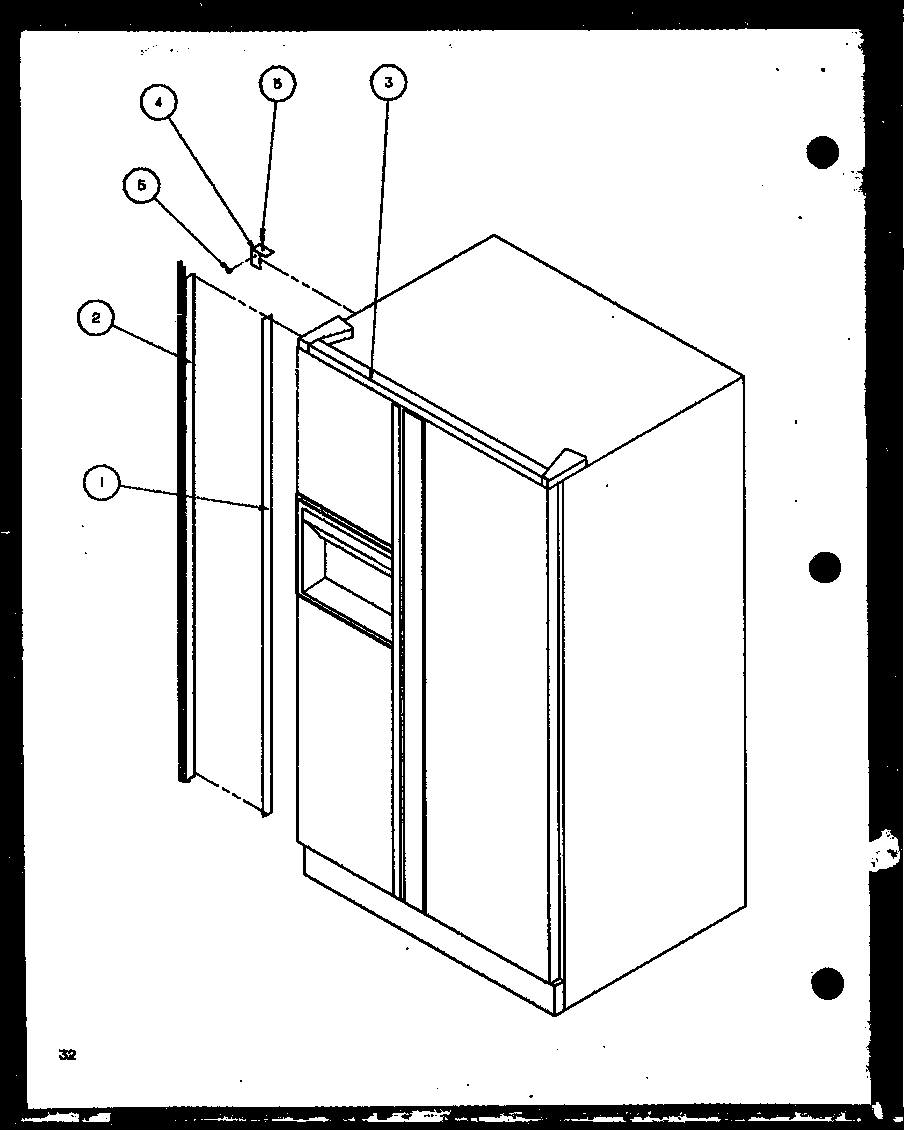 Amana SBD20K-P1102508W bi8 trim kit assembly diagram