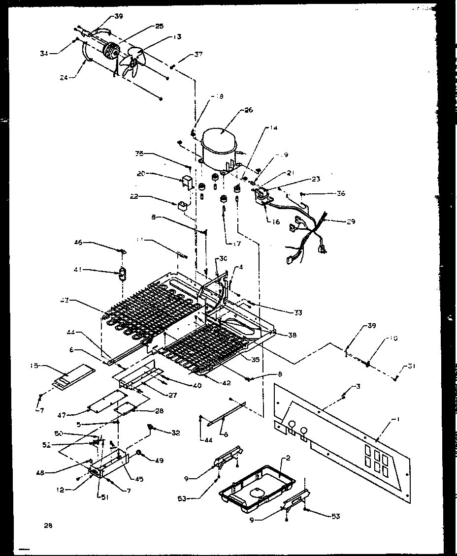 Modern Maid GRH2202BE/P1168103WE machine compartment (gri2001ww/p1168201ww) (grh2202be/p1168103we) (grh2401sww/p1168101ww) diagram