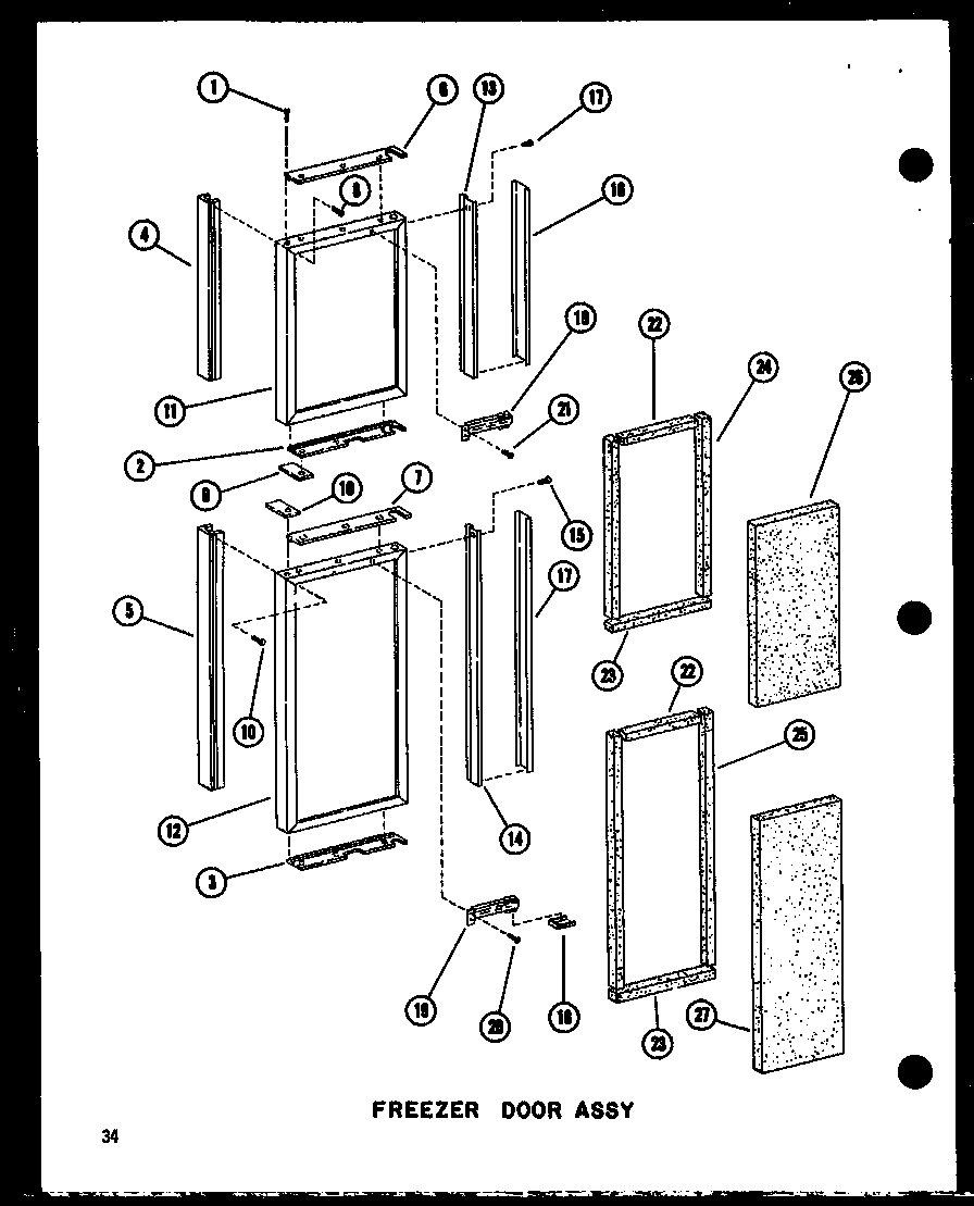 Amana SDI22W-A-P73320-22WA freezer door assy (sdi25w-ag/p73320-19wg) (sdi25w-l/p73320-19wl) (sdi25w-a/p73320-19wa) (sdi25w/p73320-19w) (sdi25w-c/p73320-19wc) (sdi22w-c/p73320-22wc) (sdi22w/p73320-22w) (sdi22w-a/p73320-22wa) (sdi22w-l/p73320-22wl) (sdi22w-ag/p73320-22wg) (sri19w-c/p diagram