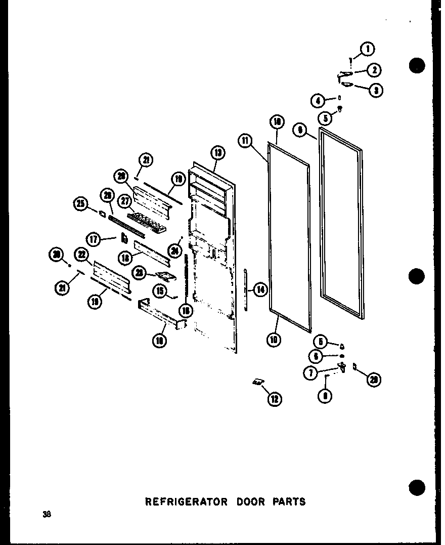 Amana SDI22W-A-P73320-22WA refrigerator door parts (sdi25w-ag/p73320-19wg) (sdi25w-l/p73320-19wl) (sdi25w-a/p73320-19wa) (sdi25w/p73320-19w) (sdi25w-c/p73320-19wc) (sdi22w-c/p73320-22wc) (sdi22w/p73320-22w) (sdi22w-a/p73320-22wa) (sdi22w-l/p73320-22wl) (sdi22w-ag/p73320-22wg) (sri1 diagram