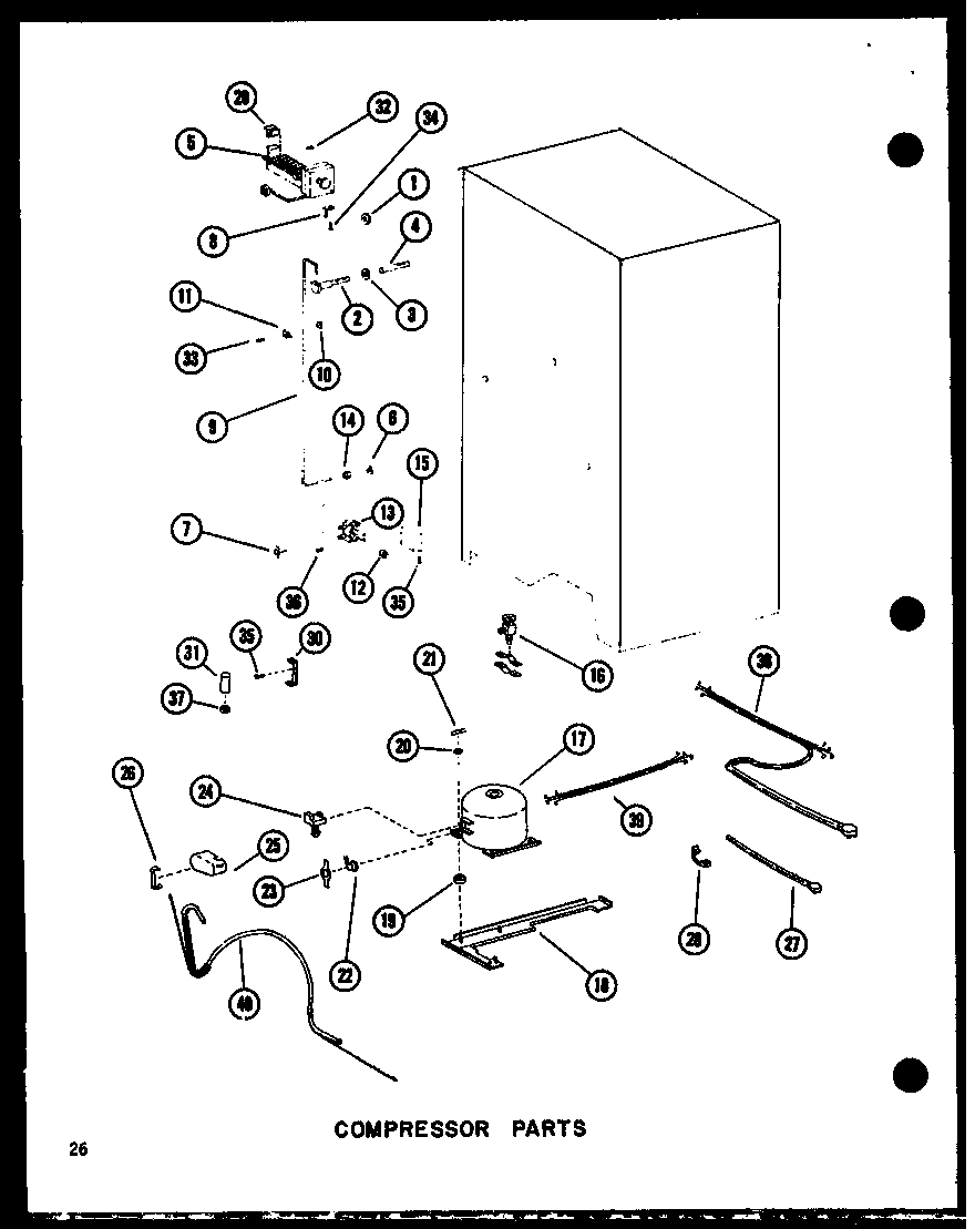 Amana SRI19C-G-P73900-5WG compressor parts (sri19c-c/p73320-54wc) (sri19c-a/p73320-54wa) (sri19c-g/p73320-54wg) (sri19c/p73320-54w) (sri19c-l/p73320-54wl) (sdi22c-c/p73320-53wc) (sdi22c/p73320-53w) (sdi22c-a/p73320-53wa) (sdi22c-l/p73320-53wl) (sdi22c-g/p73320-53wg) (sdi25c-c/p733 diagram