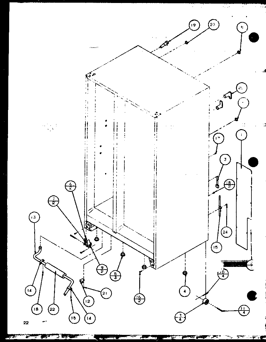 Amana SX22J-P1104029W drain (sx22j/p7870118w) (sx22j/p1104029w) (sx25j/p7870105w) (sx25j/p1104025w) diagram
