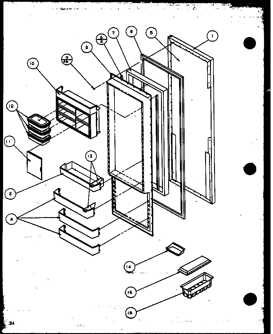 Amana SZI20K-P1117801W machine compartment (sbi20k/p1117802w) diagram