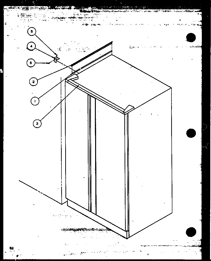 Amana SZI20K-P1117801W bi8 trim kit assembly (sbi20k/p1117802w) diagram
