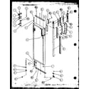 Amana SZDE20MPE-P1120303WE refrigerator door (szde27mw/p1124401ww) (szde27ml/p1124401wl) (szde27mbw/p1124402ww) (szde27mbl/p1124402wl) (szde27mpw/p1124403ww) (szde27mpe/p1124403we) (szde27mpl/p1124403wl) diagram