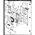 Amana SZDE20MPE-P1120303WE evaporator and air handling diagram