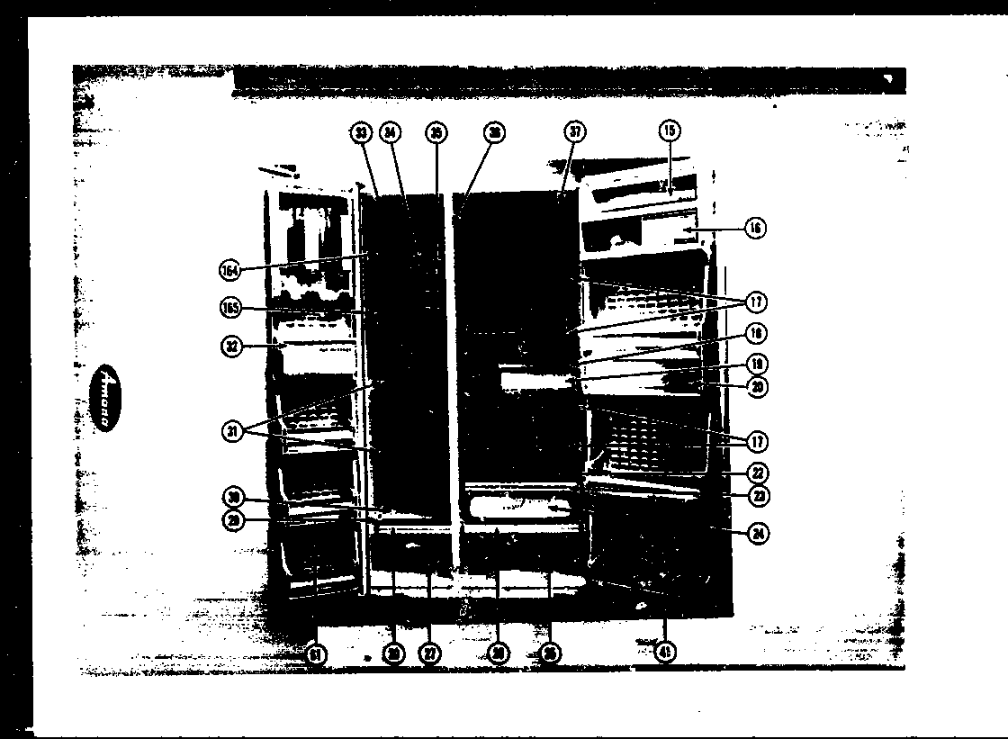Amana SD-22 interior diagram