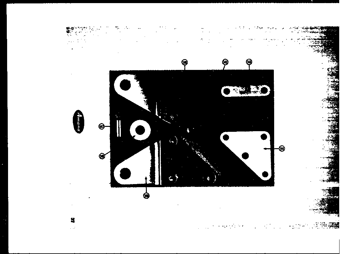 Amana SD-22 hinges diagram