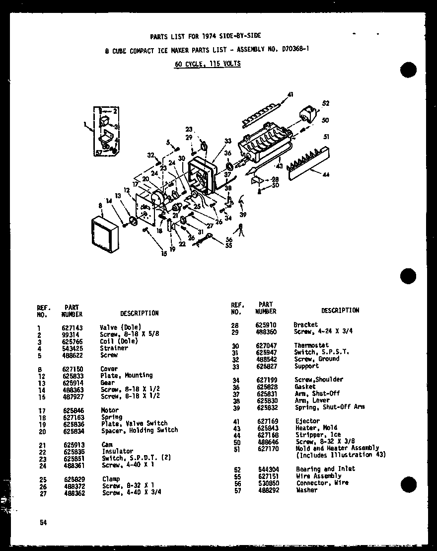 Amana SPN22N-AG-P60230-16WG 8 cube compact ice maker (sr25n-c/p60230-13wc) (sr25n-a/p60230-13wa) (sr25n/p60230-13w) (sr25n-ag/p60230-13wg) (sd25n/p60230-14w) (sd25n-c/p60230-14wc) (sd25n-ag/p60230-14wg) (sd25n-a/p60230-14wa) (spn22n-c/p60230-16wc) (spn22n-a/p60230-16wa) (spn22n/p602 diagram
