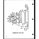 Amana SR19N-1-AG-P60230-76WG refrigerator door parts (esr17n/p60230-3w) (esr17n-ag/p60230-3wg) (esr17n-c/p60230-3wc) (esr17n-a/p60230-3wa) (esr22n-a/p60230-10wa) (esr22n-c/p60230-10wc) (esr22n-ag/p60230-10wg) (esr22n/p60230-10w) (sr25n-1-c/p60230-81wc) (sr25n-1-a/p60230-81wa) (sr25n- diagram