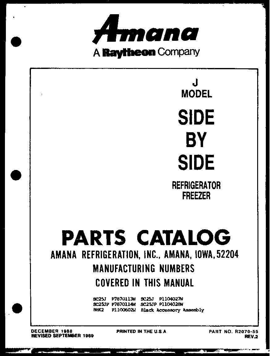 Amana SC25J-P7870113W (bhk2/p1100602w) diagram