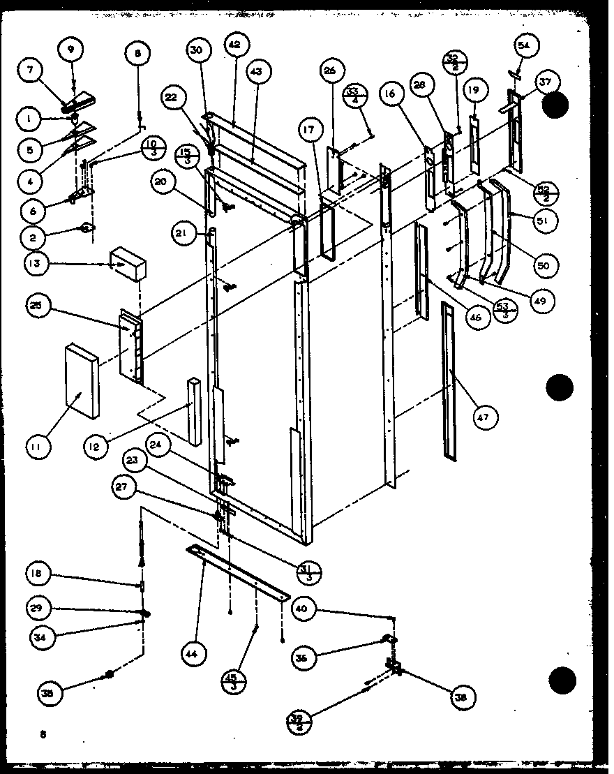 Amana SZDE25K-P1116801W refrigerator door diagram