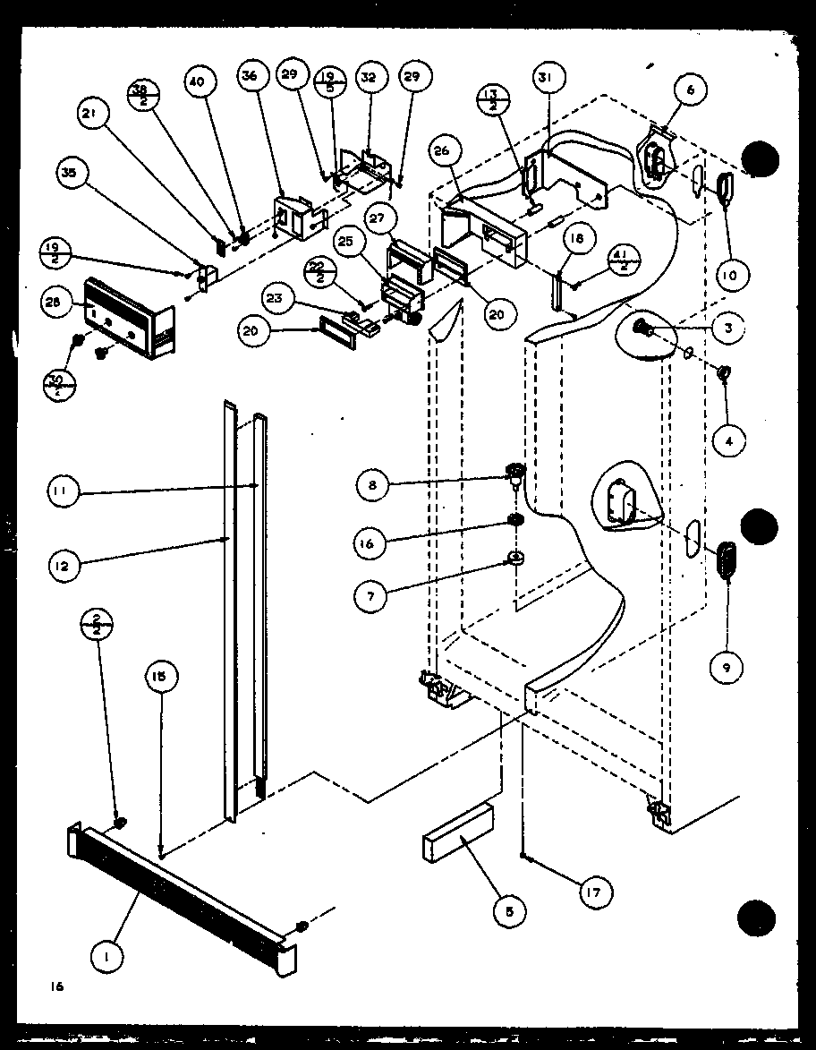 Amana SZ22MBW-P1120609WW refrigerator (sz22mw/p1120607ww) (sz22ml/p1120607wl) (sz22mw/p1120608ww) (sz22ml/p1120608wl) (sz22mbw/p1120609ww) (sz22mbl/p1120609wl) (sz22mbw/p1120610ww) (sz22mbl/p1120610wl) diagram