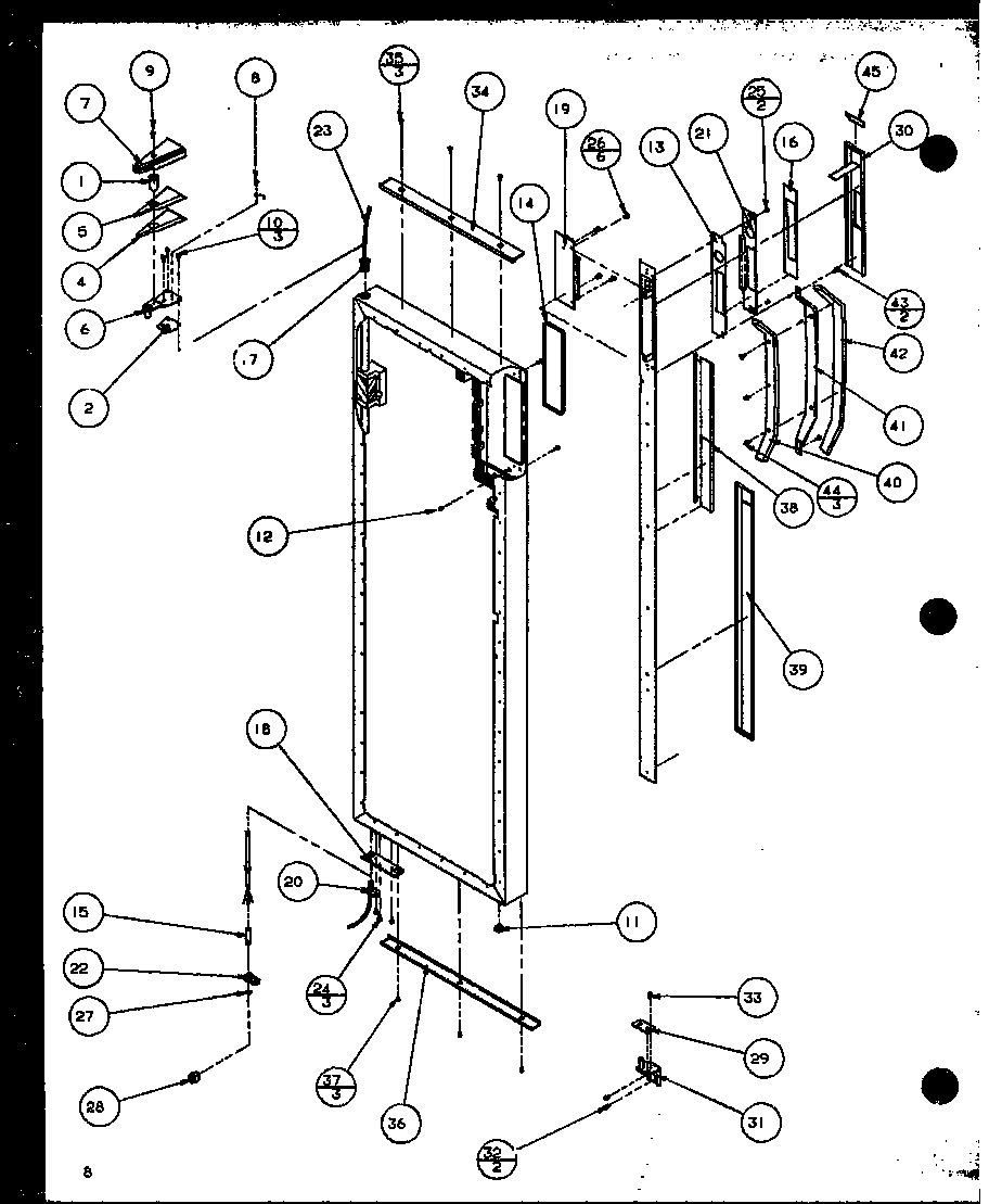 Amana SZDE27KBL-P1110602WL refrigerator diagram