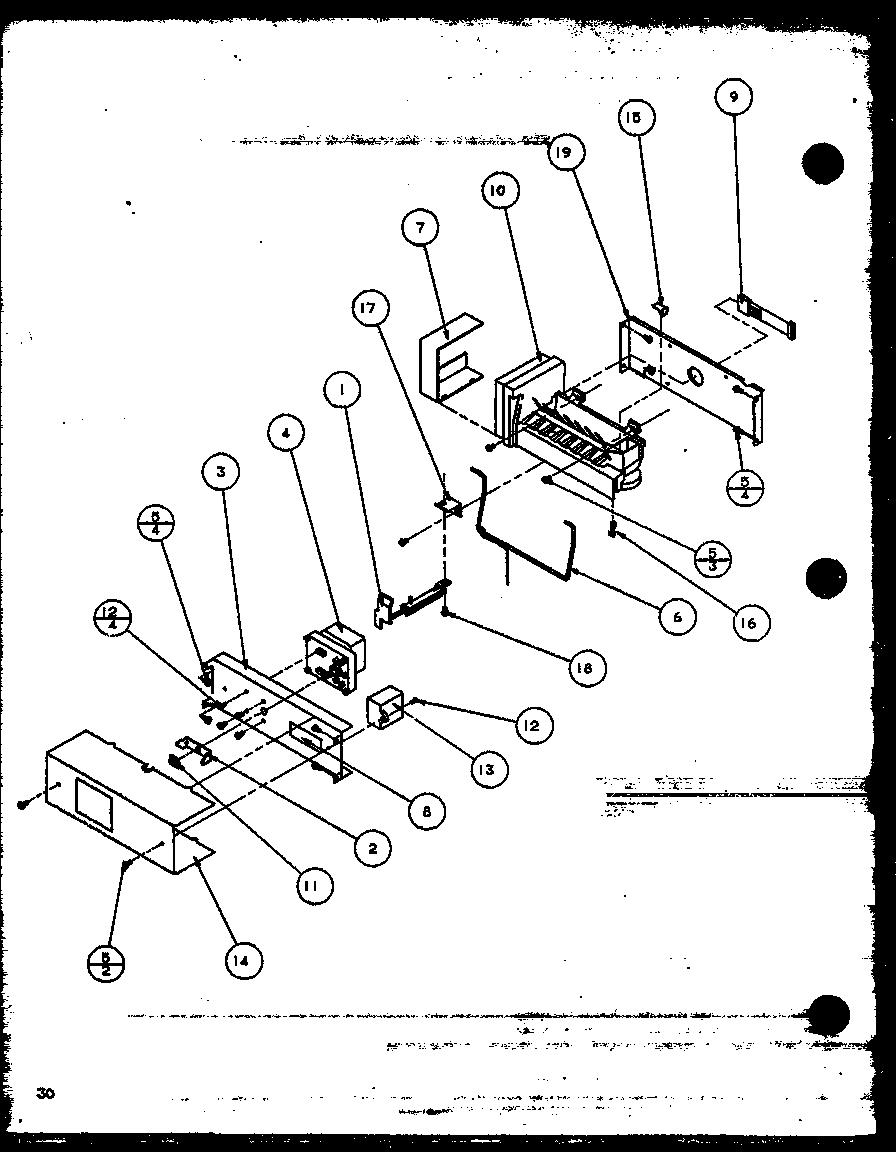 Amana SZD27KPL-P1101206WL ice maker diagram
