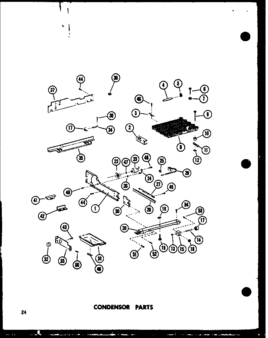 Amana SP19C-A-P73900-2WA condensor parts diagram