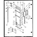 Amana SLD25J-P1116501W refrigerator door (sld25jp/p1116505w) (sld25jp/p1116506w) diagram