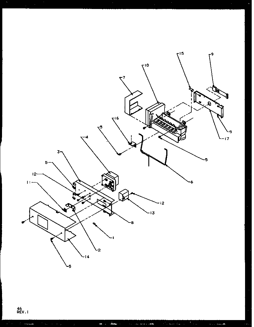Amana SQD25NBE-P1162402WE ice maker (sqd25nbe/p1162402we) diagram