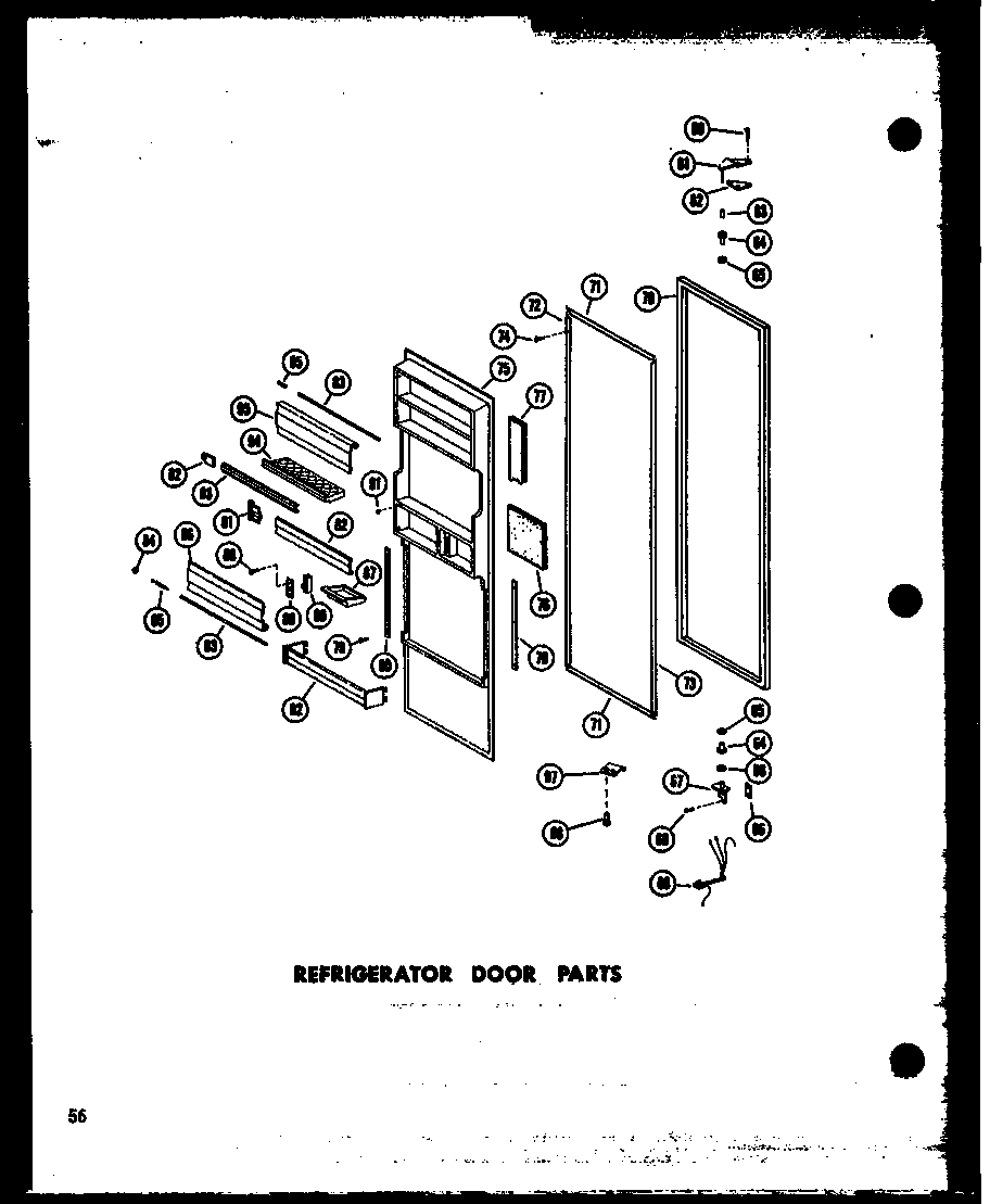 Amana SP17W-AG-P60340-40WG refrigerator door parts (sr25w/p60340-75w) (sr25w-c/p60340-75wc) (sr25w-ag/p60340-75wg) (sr25w-a/p60340-75wa) (sd25w-c/p60340-76wc) (sd25w-a/p60340-76wa) (sd25w/p60340-76w) (sd25w-ag/p60340-76wg) (sr22w-c/p60340-72wc) (sr22w-a/p60340-72wa) (sr22w/p60340-7 diagram