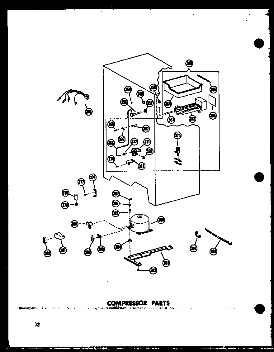 Amana SP17W-AG-P60340-40WG compressor parts (sr25w/p60340-75w) (sr25w-c/p60340-75wc) (sr25w-ag/p60340-75wg) (sr25w-a/p60340-75wa) (sd25w-c/p60340-76wc) (sd25w-a/p60340-76wa) (sd25w/p60340-76w) (sd25w-ag/p60340-76wg) (sr22w-c/p60340-72wc) (sr22w-a/p60340-72wa) (sr22w/p60340-72w) (sr diagram
