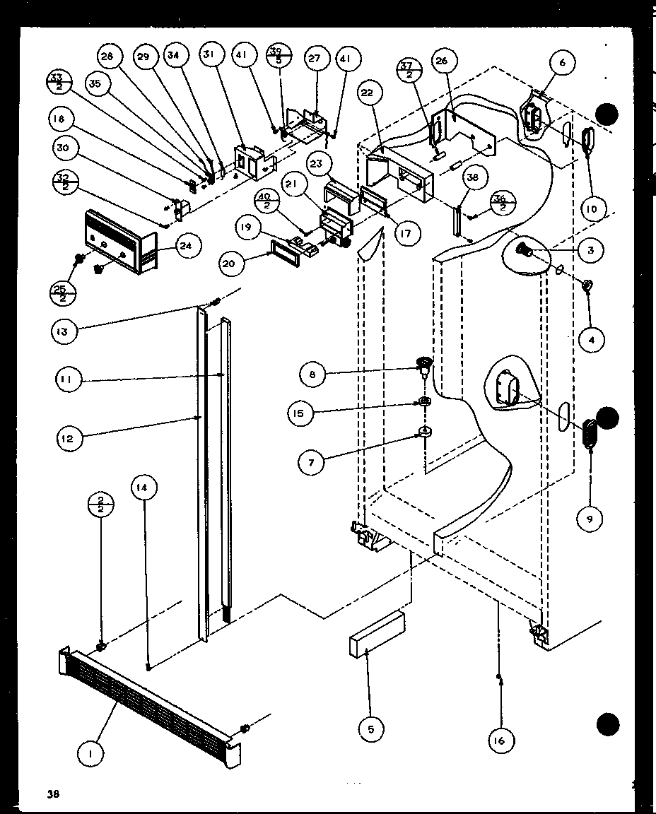 Amana SC22H-P7836014W (sc22h/p7836014w) (sc25h/p7836004w) diagram