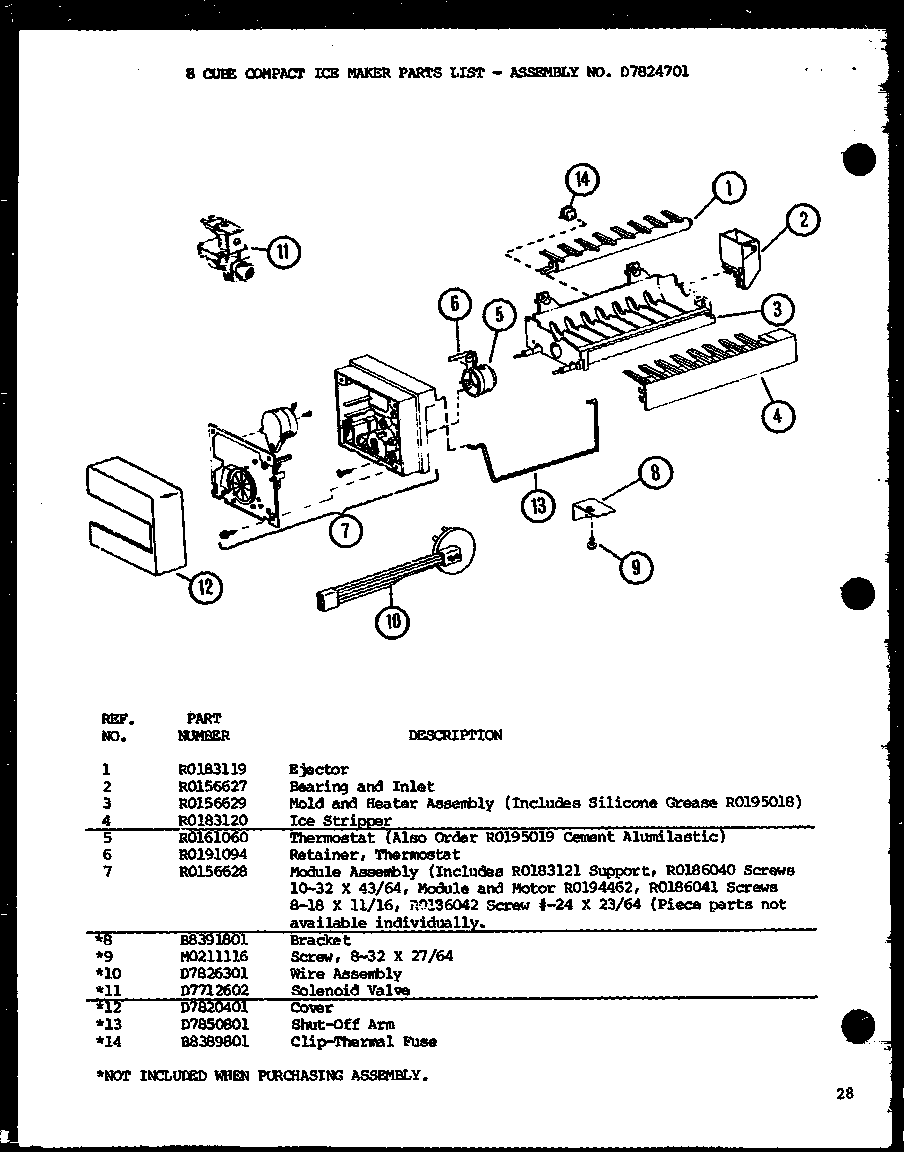 Amana SDB20H-P7836031W (sdb20h/p7836031w) diagram