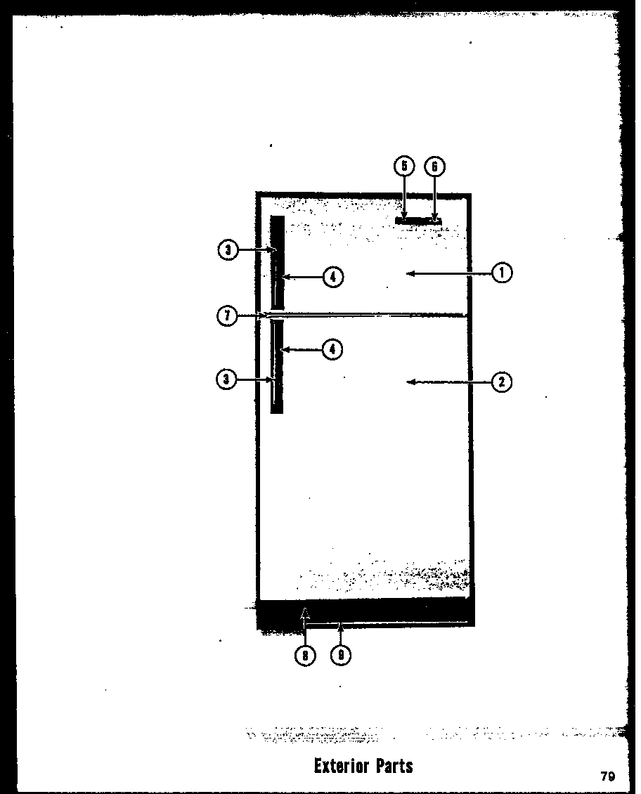 Amana T-17LD-1 (tr-19d) (tr-19ld) (tci-19d) (tci-19ld) diagram