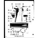 Amana T-17LD-1 door hinges and door parts (tr-19d) (tr-19ld) (tci-19d) (tci-19ld) diagram