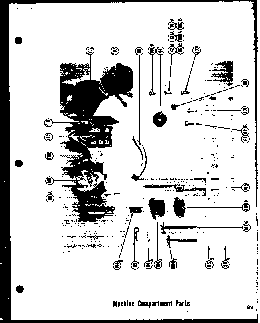 Amana T-17LD-1 machine compartment parts (tr-19d) (tr-19ld) (tci-19d) (tci-19ld) diagram