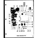 Amana T-17LD-1 machine compartment parts (tr-19d) (tr-19ld) (tci-19d) (tci-19ld) diagram