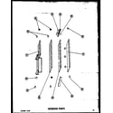 Amana TD19F-1 interior parts (tr15f-1) (tr15f-1-c) (tr15f-1-a) (tr15f-1-ag) diagram