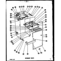 Amana T17F interior parts (tr15f-1) (tr15f-1-c) (tr15f-1-a) (tr15f-1-ag) diagram