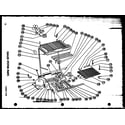 Amana T17F interior system parts (tr15f-1) (tr15f-1-c) (tr15f-1-a) (tr15f-1-ag) diagram