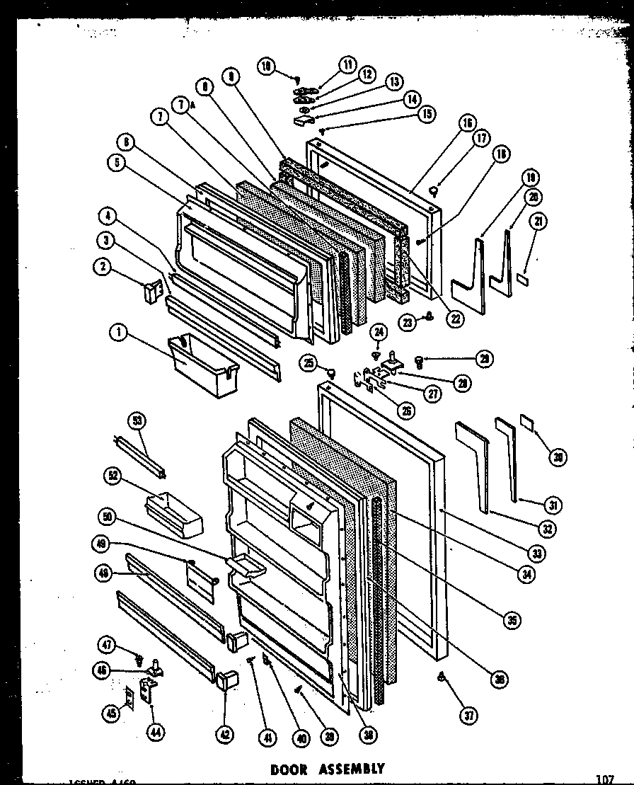 Amana TR19F-1 (tr19f-1) (td19f-1) diagram