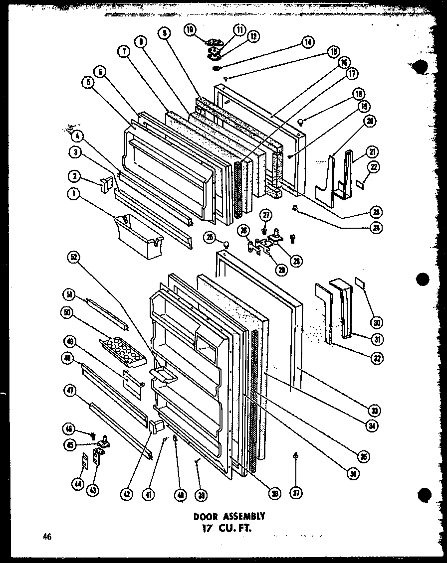 Amana TR17G (tr17g) (tm17g) (etm17g) (tr17f) diagram