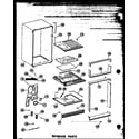 Amana ET16N-A-P60236-49WA interior parts 16 cu. ft. (t16n/p60236-48w) (t16n-c/p60236-48wc) (t16n-ag/p60236-48wg) (t16n-a/p60236-48wa) (t16n/p60236-59w) (t16n-c/p60236-59wc) (t16n-ag/p60236-59wg) (t16n-a/p60236-59wa) (tr16n/p60236-50w) (tr16n-c/p60236-50wc) (tr16n-ag/p60236-50wg) ( diagram