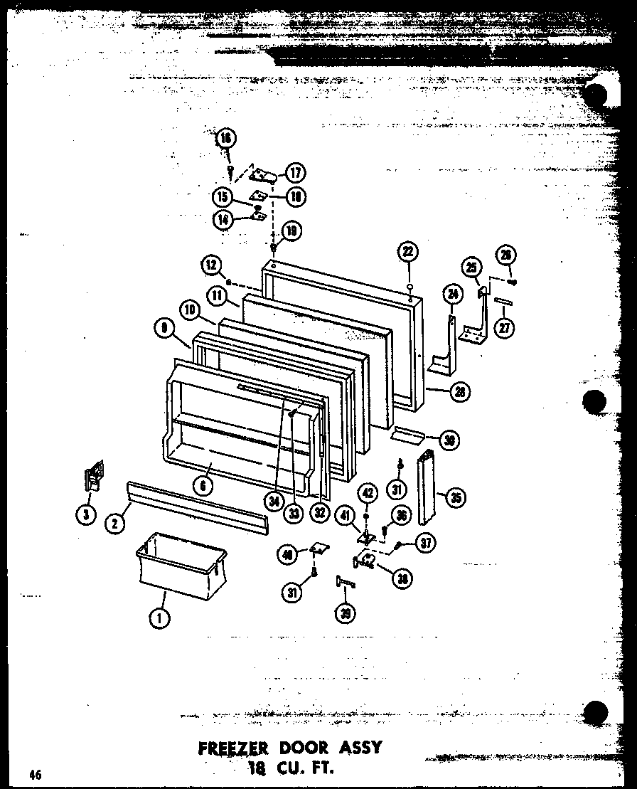 Amana ETM18N-C-P60236-52WC freezer door assy 18 cu. ft. (tm18n/p60236-51w) (tm18n-c/p60236-51wc) (tm18n-ag/p60236-51wg) (tm18n-a/p60236-51wa) (tm18n/p60236-61w) (tm18n-ag/p60236-61wg) (tm18n-c/p60236-61wc) (tm18n-a/p60236-61wa) (tc18n-a/p60236-53wa) (tc18n-c/p60236-53wc) (tc18n-ag diagram