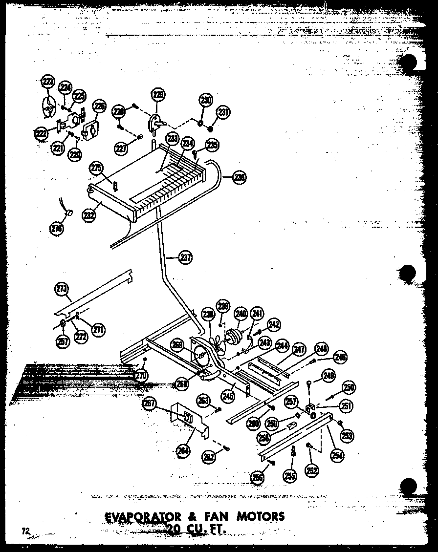 Amana ETM18N-C-P60236-52WC evaporator & fan motors 20 cu. ft. (tr20n-c/p60236-54wc) (tr20n-a/p60236-54wa) (tr20n/p60236-54w) (tr20n-ag/p60236-54wg) (tr20n/p60236-63w) (tr20n-c/p60236-63wc) (tr20n-ag/p60236-63wg) (tr20n-a/p60236-63wa) (td20n/p60236-55w) (td20n-c/p60236-55wc) (td20n- diagram
