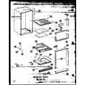 Amana TR16W-P60303-55W interior parts 23 cu. ft. (td23w/p60303-39w) diagram