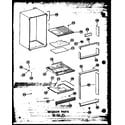 Amana TM18W-A-P60303-57WA interior parts 23 cu. ft. (td23w/p60303-63w) (td23w-c/p60303-63wc) (td23w-ag/p60303-63wg) (td23w-a/p60303-63wa) diagram