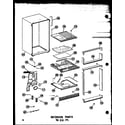 Amana T16N-AG-P60236-42WG interior parts 16 cu. ft. (t16n/p60236-26w) (t16n-c/p60236-26wc) (t16n-ag/p60236-26wg) (t16n-a/p60236-26wa) (t16n/p60236-42w) (t16n-c/p60236-42wc) (t16n-ag/p60236-42wg) (t16n-a/p60236-42wa) (tr16n/p60236-28w) (tr16n-c/p60236-28wc) (tr16n-ag/p60236-28wg) ( diagram
