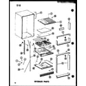 Amana ETR18D-G-P74660-4WG interior parts (td23d-c/p74660-6wc) (td23d/p74660-6w) (td23d-a/p74660-6wa) (td23d-l/p74660-6wl) (td23d-g/p74660-6wg) diagram