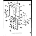 Amana TMI18K/P7803233W refrigerator door parts (tmi16k/p7803231w) (tmi16k/p7803232w) diagram