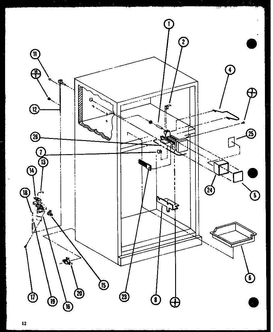 Amana TMI20K-P7803236W (tmi16k/p7803231w) (tmi16k/p7803232w) diagram