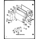 Amana TMI18K/P7803233W freezer door parts (tmi20k/p7803235w) (tmi20k/p7803236w) diagram