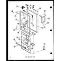 Amana ESRFC514D-P73953-11W lower door parts (esr) (esr16d/p73953-15w) (esr14d/p73953-16w) (esr12d/p73953-17w) (esr512d/p73953-18w) diagram