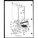 Amana ESRFC514D-P73953-11W compressor parts (esr) (esr16d/p73953-15w) (esr14d/p73953-16w) (esr12d/p73953-17w) (esr512d/p73953-18w) diagram
